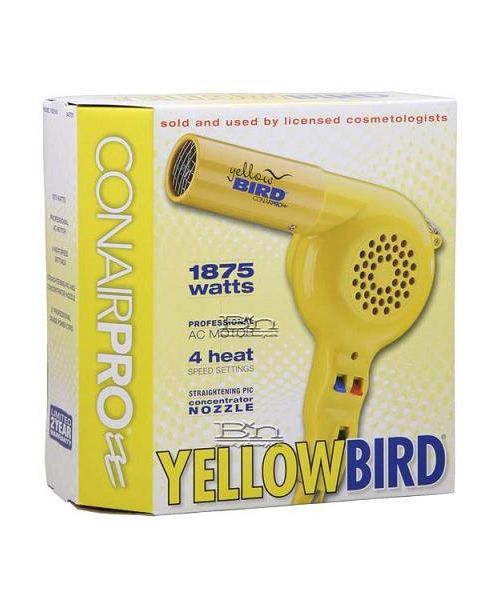 Conair Yellowbird Blow Dryer 1875 Watts