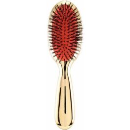 Creative Classic Gold Travel Hair Brush - Boar Bristle