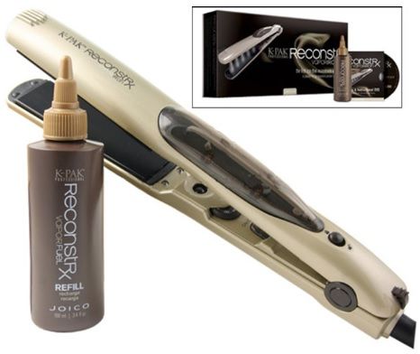 Joico K-PAK Professional VaporIron in Black and Silver Joico K-Pak Professional RECONSTRX Vapor Iron 1.25 main image 2