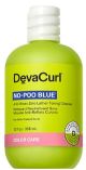 DevaCurl No-Poo BLUE Anti-Brass Zero Lather Curl Cleanse 12 oz