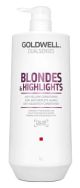 Goldwell Dualsenses Blondes & Highlights Anti-Yellow Conditioner 33.8 oz