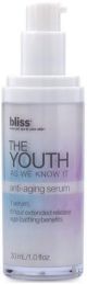 Bliss The Youth As We Know It Anti-Aging Serum 1 oz