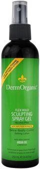 DermOrganic Flex Hold Sculpting Spray Gel 8 oz