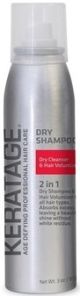 Keratage White Line 2-in-1 Dry Shampoo 3 oz