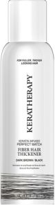 Keratherapy Keratin Infused Perfect Match Fiber Hair Thickener 4 oz - Dark Brown/Black
