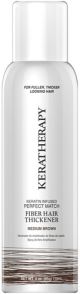 Keratherapy Keratin Infused Perfect Match Fiber Hair Thickener 4 oz - Medium Brown