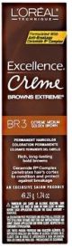 L'Oreal Excellence Creme Permanent Hair Color 1.74 oz - BR3 Medium Golden Brown