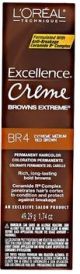 L'Oreal Excellence Creme Permanent Hair Color 1.74 oz - BR4 Medium Red Brown