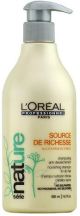 L'oreal Professionnel Serie Nature Source De Richesse Nourishing Shampoo For Dry Hair 16.9 oz - 50% OFF CLEARANCE