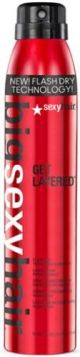 Sexy Hair Big Sexy Hair Get Layered Flash Dry, Thickening Hairspray 8 oz