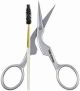 Tweezerman Stainless Brow Shaping Scissor and Brush (2914-P)