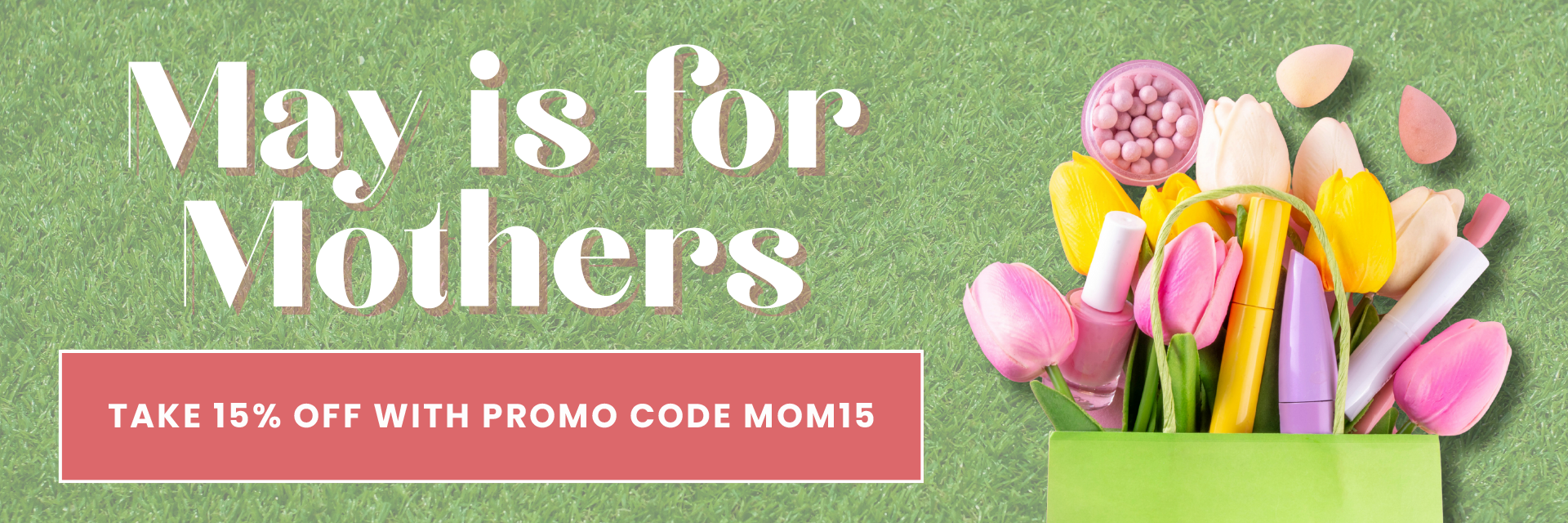 Let Your Beauty Blossom| 15% Off All April Promo Code BLOSSOM15