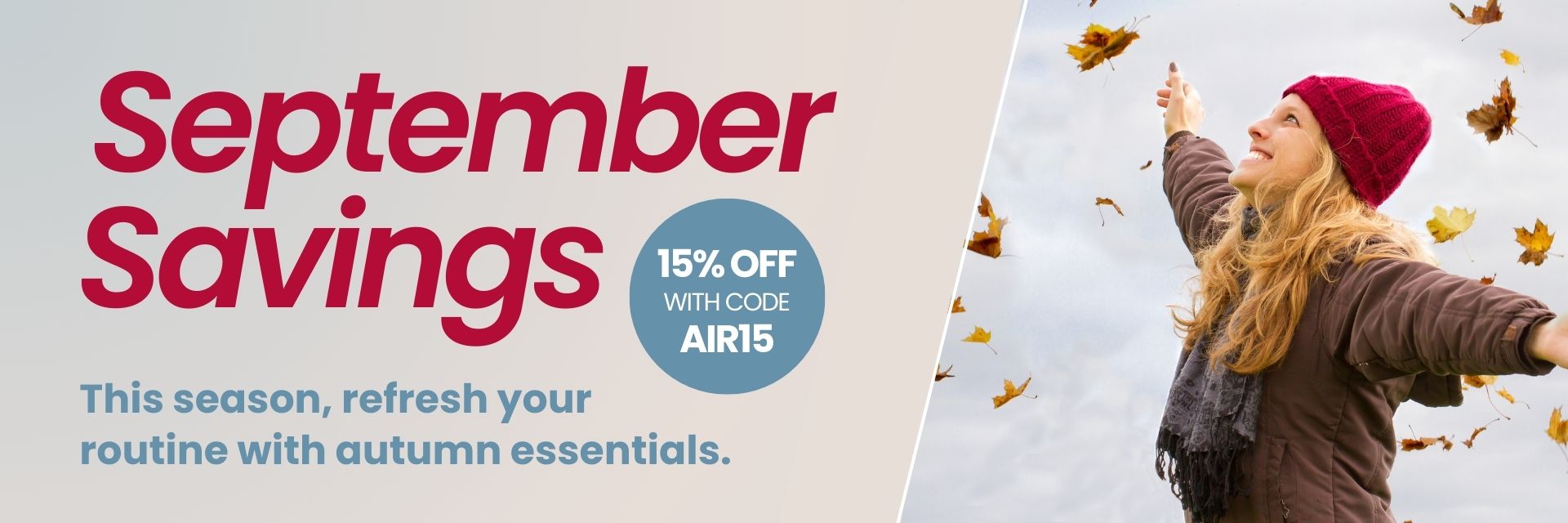 Put your best face forward. Back-to-school sale. Take 10% off all month. Promo code ACE10